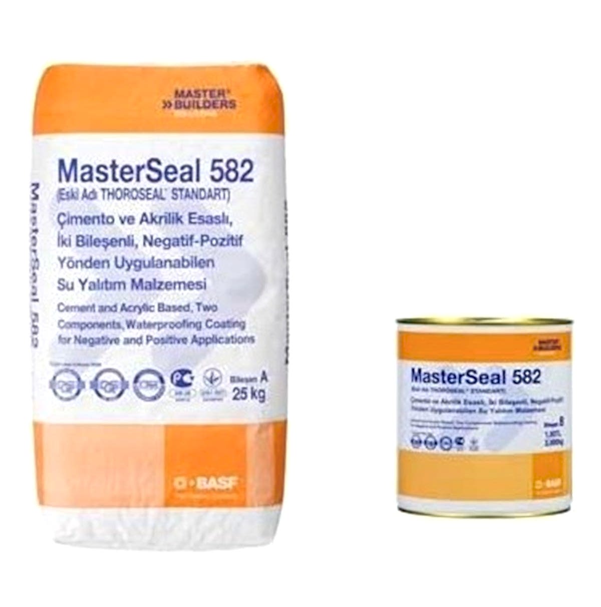    BASF MASTERSEAL 582/600 25+2 KG SET
