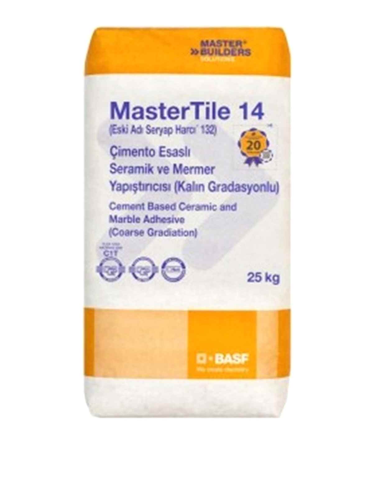 BASF MASTERTILE 14 GRI 25 KG (SERYAP 132) 