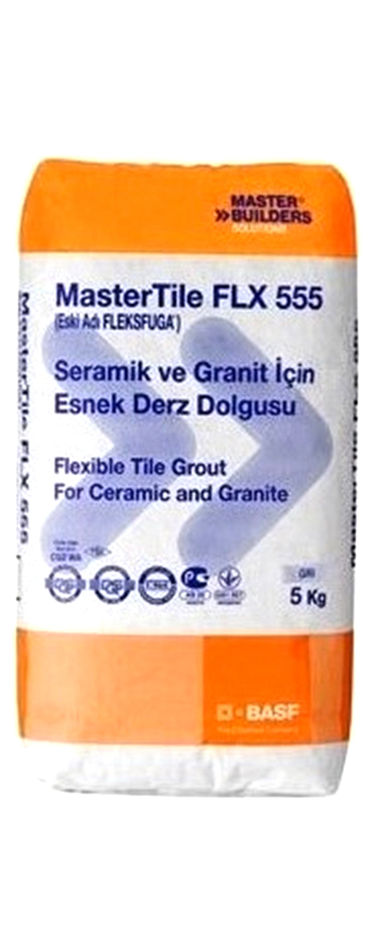 BASF MASTERTILE FLX 555 ANTRACITE 5 KG (FLEKSFUGA)