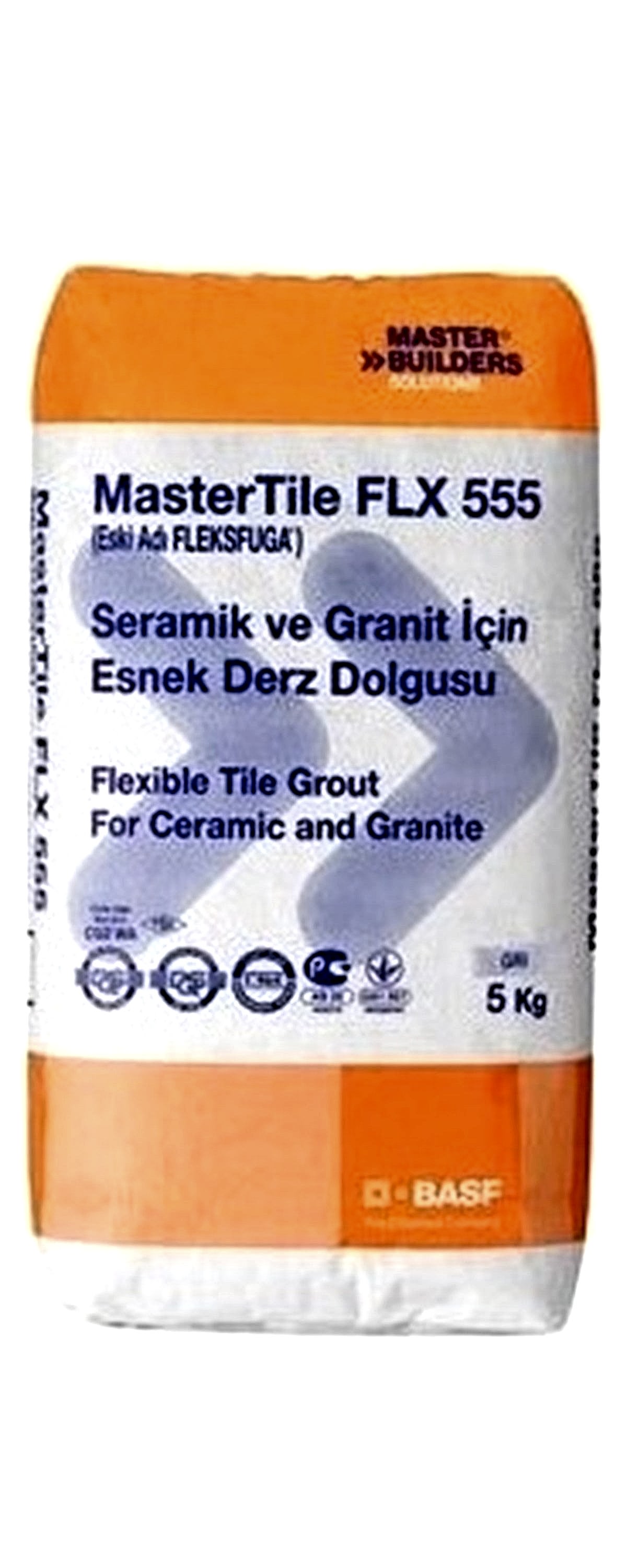 BASF MASTERTILE FLX 555 SIYAH 5 KG (FLEKSFUGA)