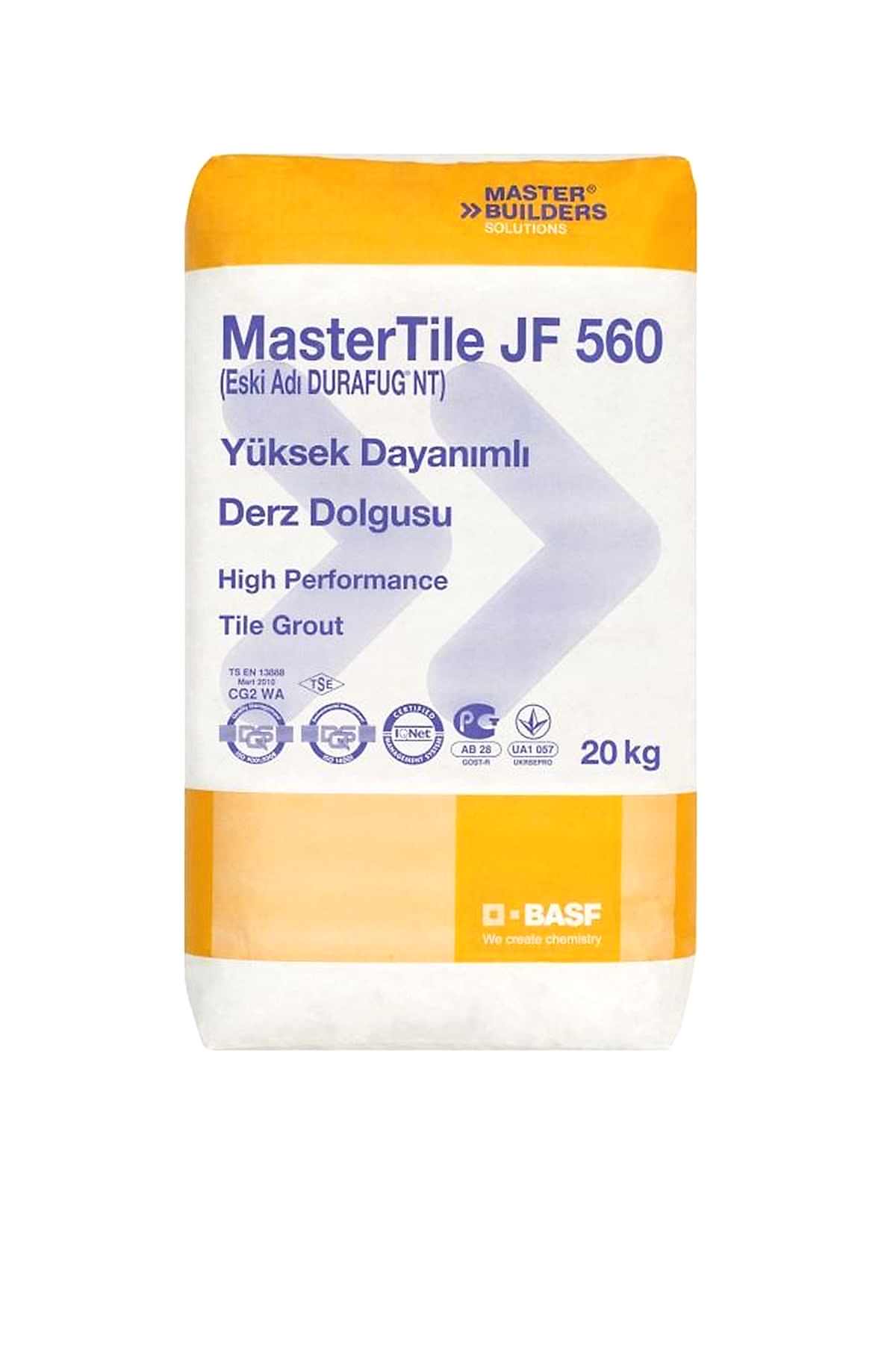 BASF MASTERTILE JF 560 GRI 20 KG (DRAFUG NT)