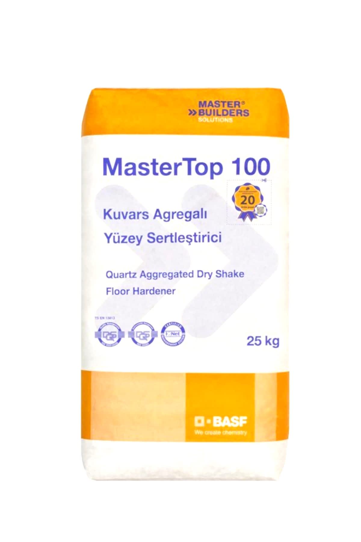BASF MASTERTOP 100 KIRMIZI 25 KG