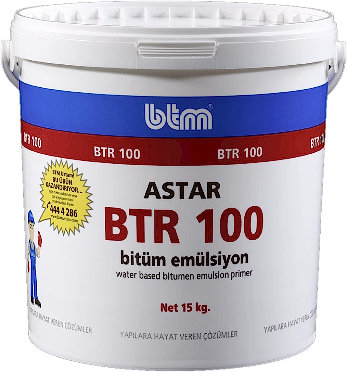 BTM BTR 100 BITÜM ASTAR 15 KG
