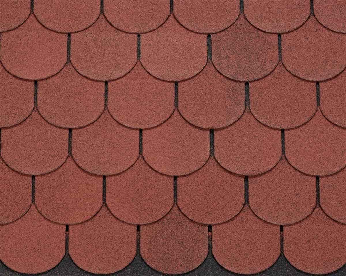 BTM SHINGLE GALAKSI YUVARLAK KIRMIZI 2.52 M2