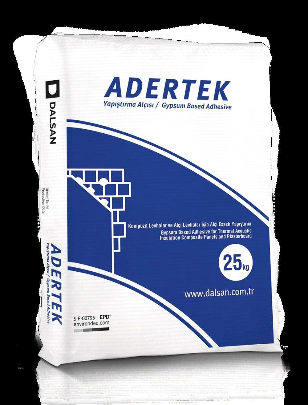 DALSAN ADERTEK YAPISTIRMA ALÇISI 25 KG