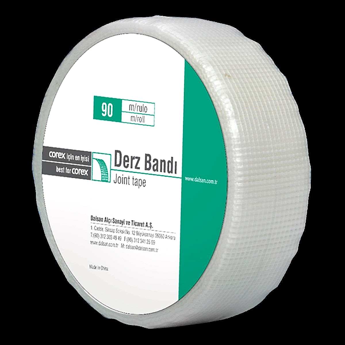 DALSAN ALÇIPAN DERZ BANDI 10 CM 90 M(PAKET 6 AD) 