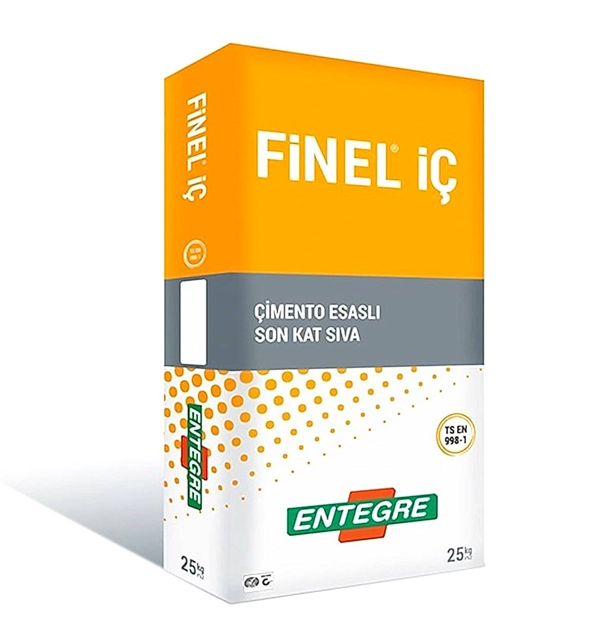 ENTEGRE FINEL IÇ BEYAZ 25 KG (HAZIR SON KAT SIVA)