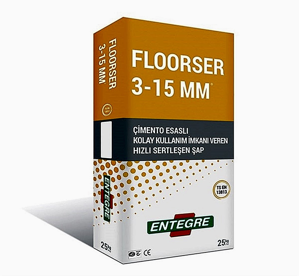 ENTEGRE FLOORSER 3-15 MM 25 KG (TESVIYE SAPI)