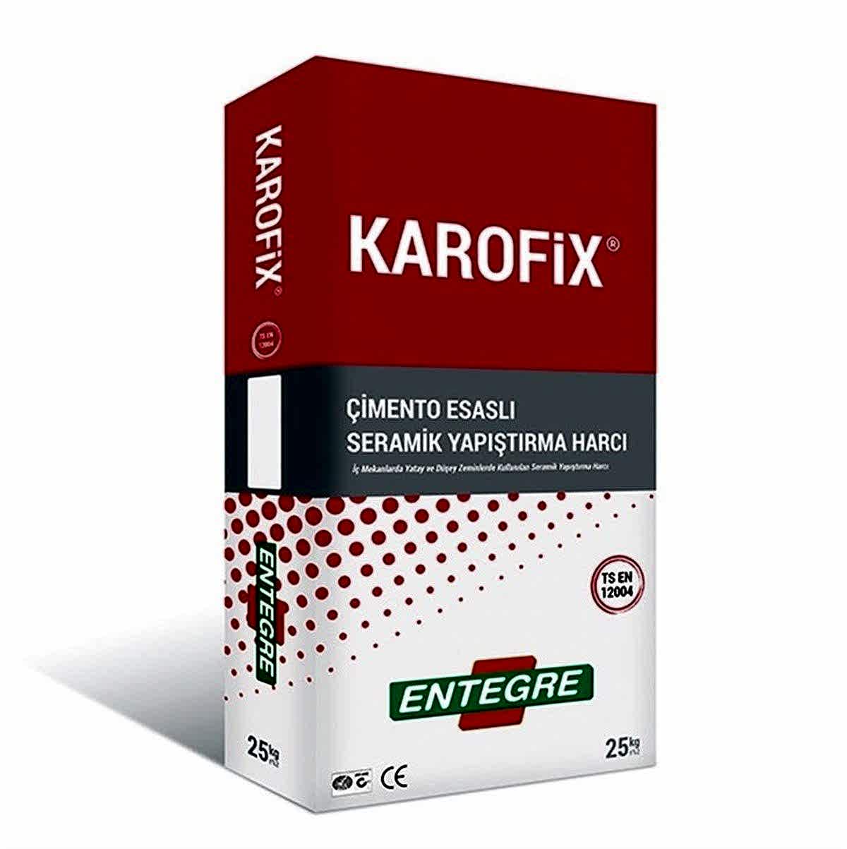 ENTEGRE KAROFIX GRI 25 KG