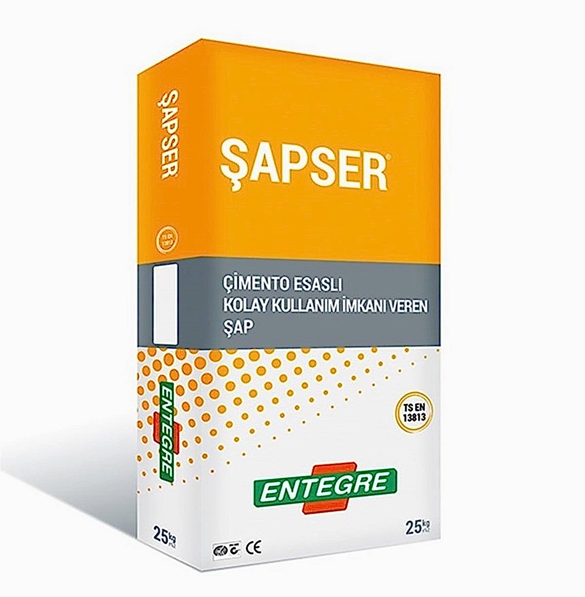 ENTEGRE SAPSER 50 KG.-ÇIMENTO ESASLI HAZIR SAP
