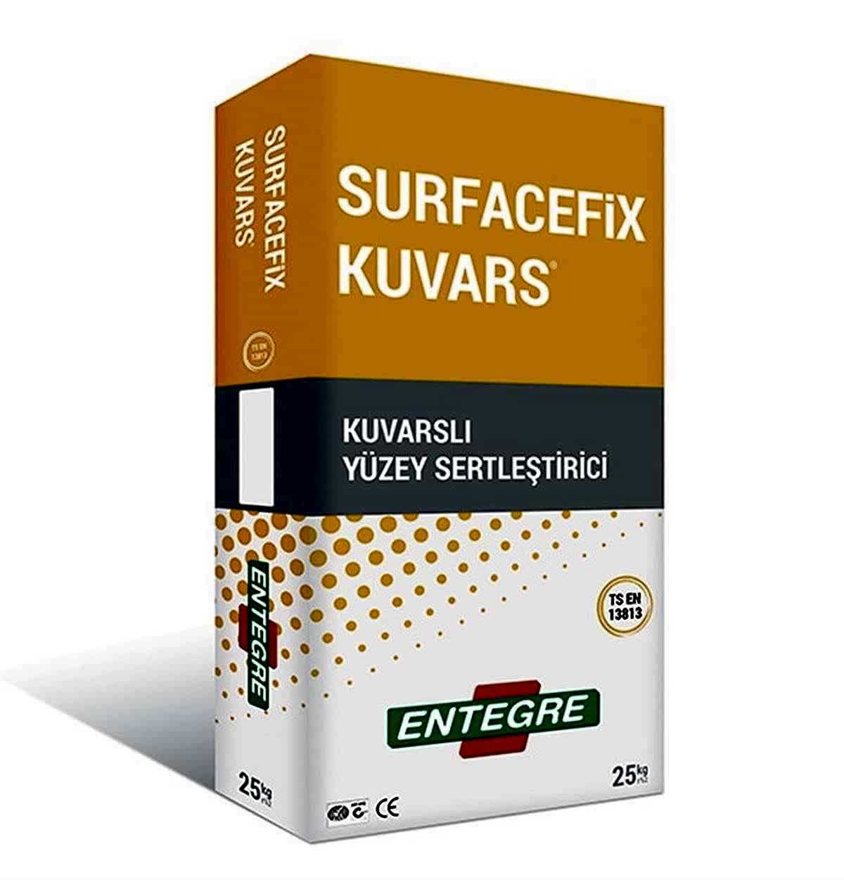 ENTEGRE SURFACEFIX KUVARS KIRMIZI 25 KG 