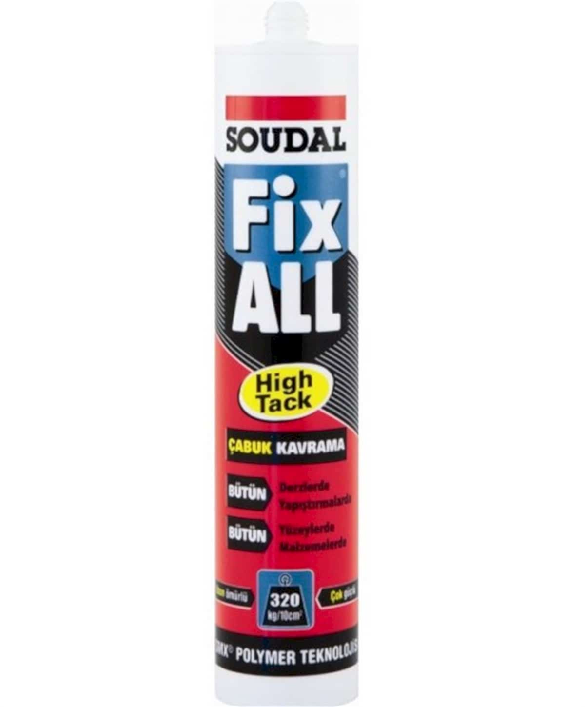 SOUDAL FIX ALL HIGH TACK SEFFAF 290 ML