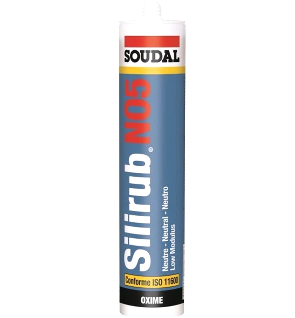 SOUDAL SILIRUB NO5-HE SILIKON KREM (RAL 1013) 300 ML (24 AD)