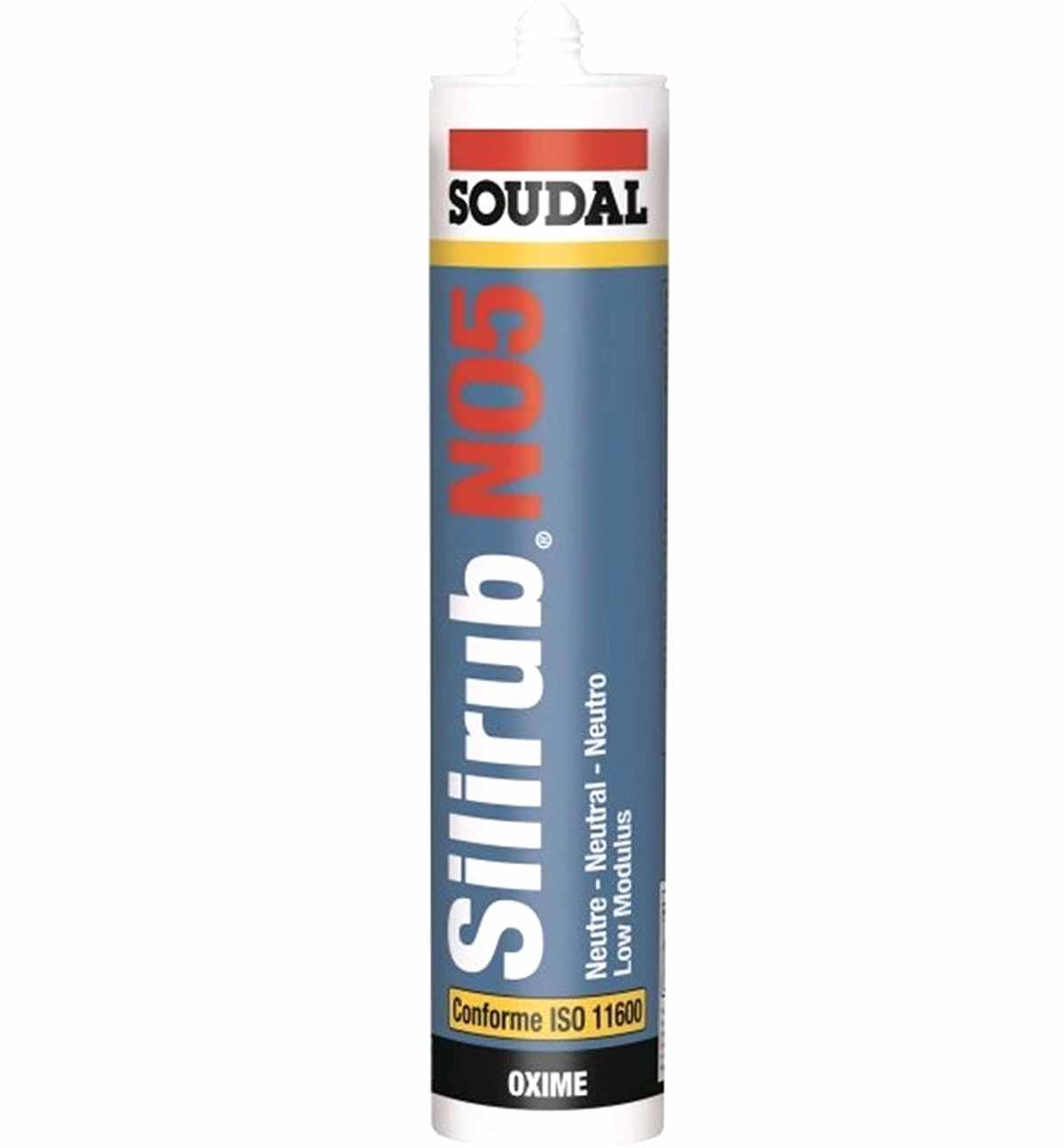SOUDAL SILIRUB NO5-HE SILIKON SEFFAF 300 ML (24 AD)