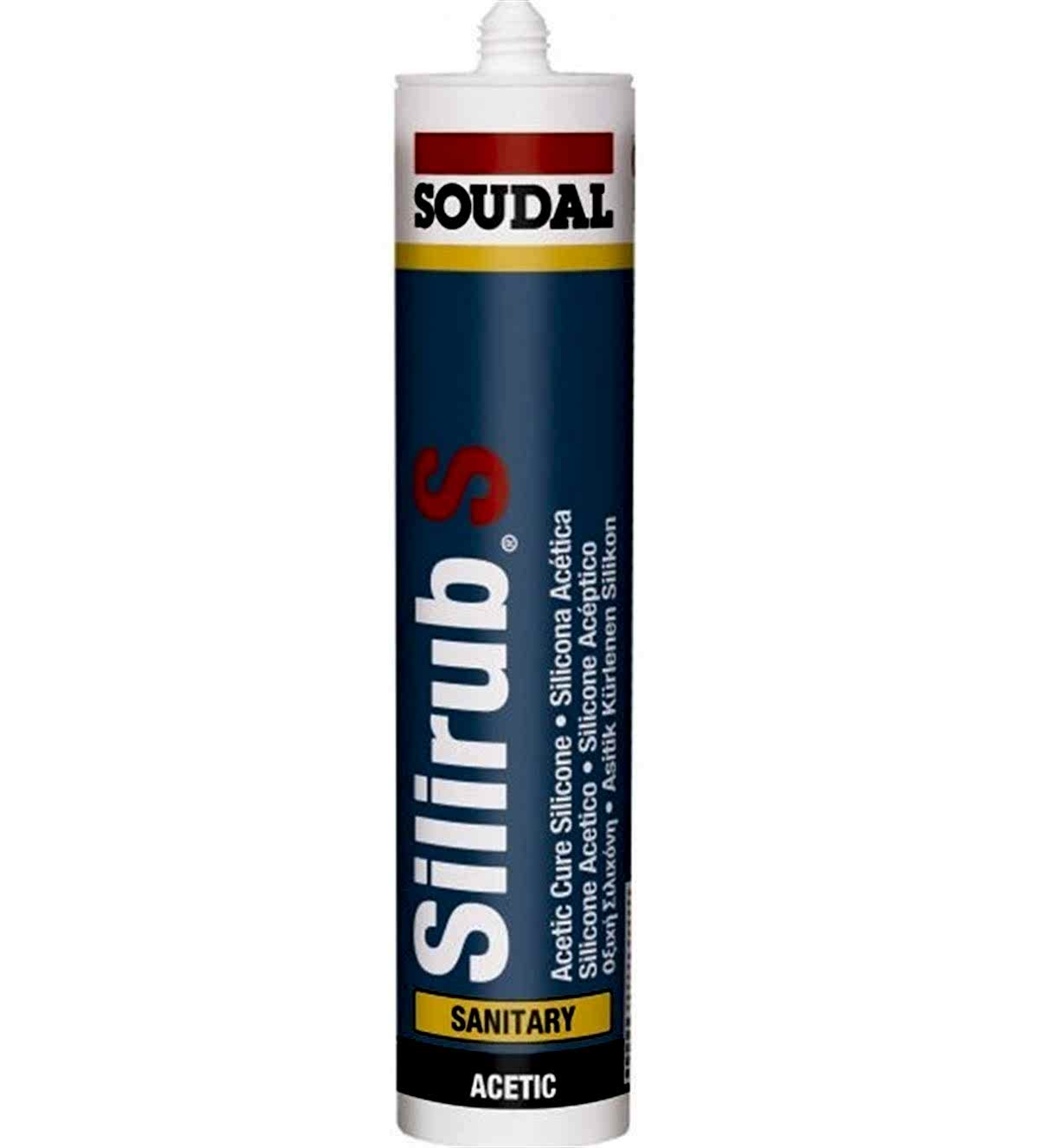 SOUDAL SILIRUB S SILIKON ALÜMINYUM GRI 280 ML 30 AD