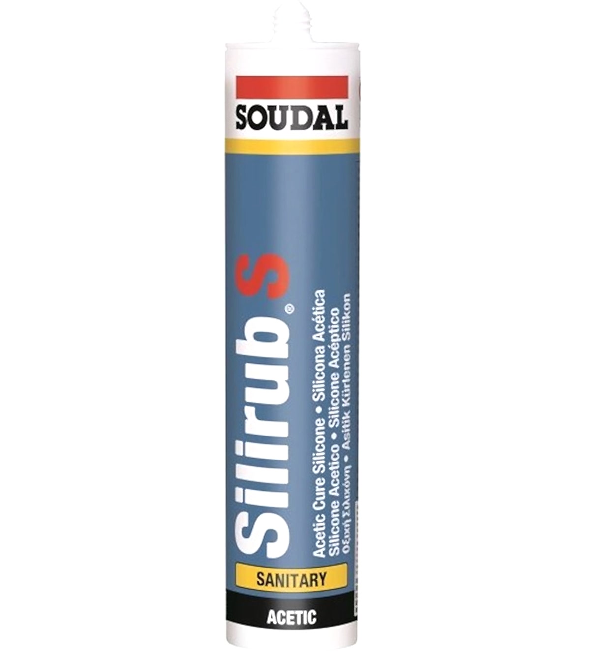 SOUDAL SILIRUB S SILIKON BEYAZ 280 ML 30 AD