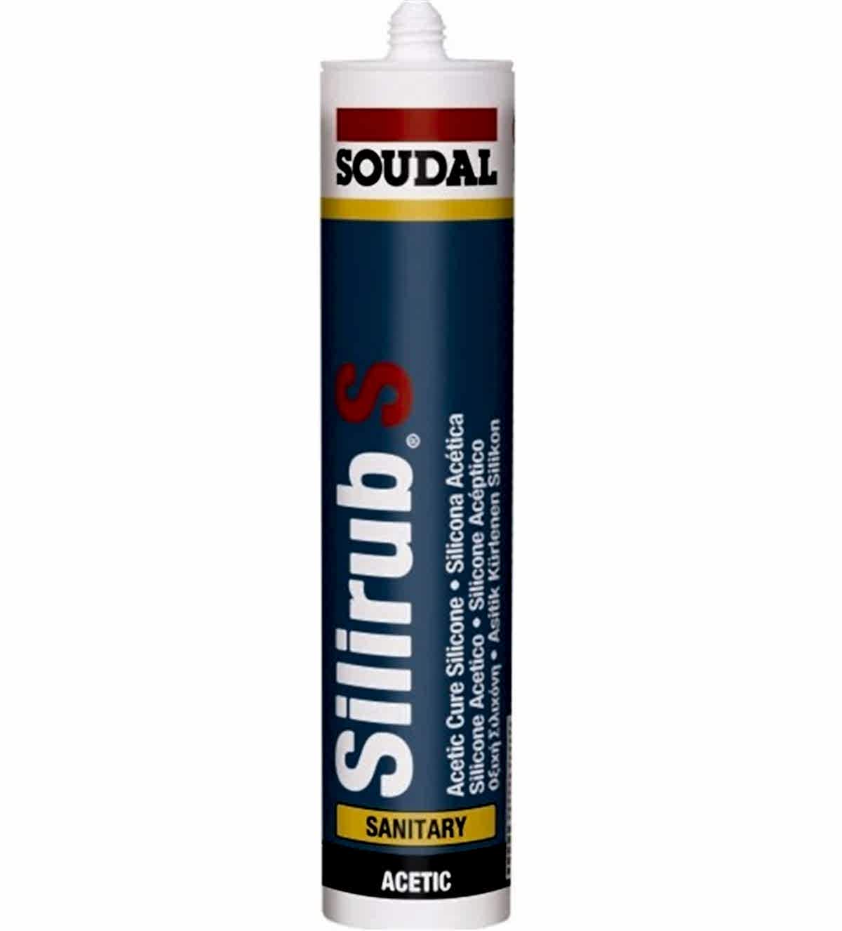 SOUDAL SILIRUB S SILIKON SEFFAF 280 ML 30 AD