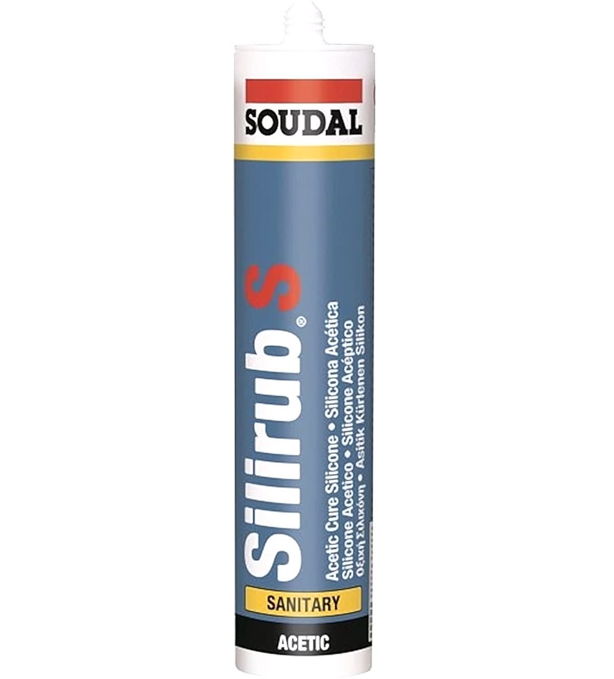 SOUDAL SILIRUB S SILIKON SIYAH 280 ML 30 AD