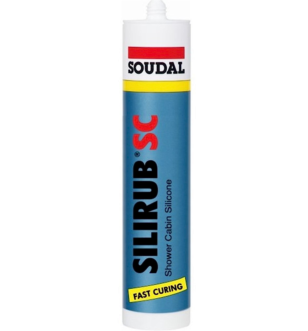 SOUDAL SILIRUB SC DUSAKABIN SILIKONU SEFFAF 310ML 30AD